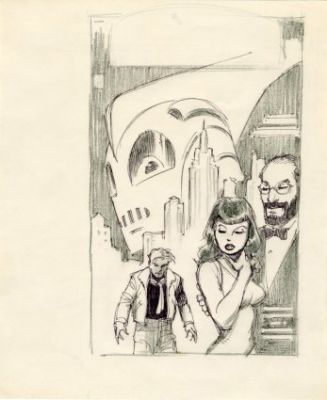 Stevens, Dave - ROCKETEER ADVENTURE MAGAZINE Cover Prelim | ComicConnect