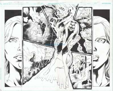 Dagnino (DC), Fernando - Supergirl 48 pg 10-11