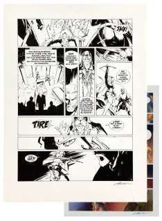 Alice | Le Troisième testament, planche n°44 à l’encre… | Millon