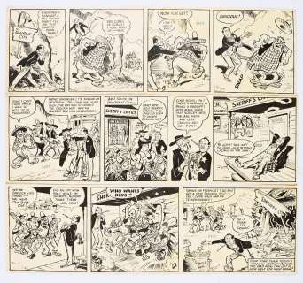 Film Fun/Terry Thomas 3 original consecutive artworks strips for Film Fun (Nov 1960) by Terry | Comic Book Auctions ltd