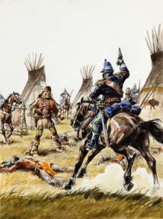 Derib | Buddy Longway, illustration à la gouache, à… | Millon