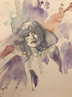 David Mack - Death Sandman Illustration