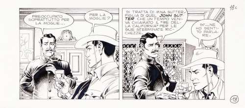 Magnus (Roberto Raviola) - "Tex - La valle del | Urania Casa d’Aste