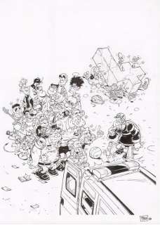 Stédo | Original cover  - â€œLa bande Ã  Bambooâ€ vol. 4 | Catawiki