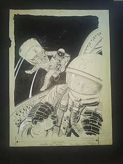 Weinberg, Albert | original cover  - Dan Cooper  - Journal de Tintin 47  - (1967) | Catawiki