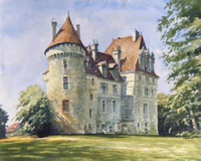 Graham Coton - The French Chateau (Signed)