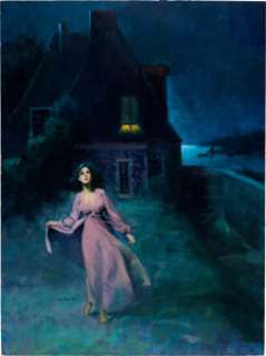 Harry Barton - Romance Paperback Novel Cover Painting Original  Art (undated).... | Heritage