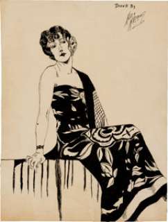 Alex Raymond - Early Figure Sketch Original Art Group of 2 (c.  1920s).... (Total: 2 Original Art) | Heritage