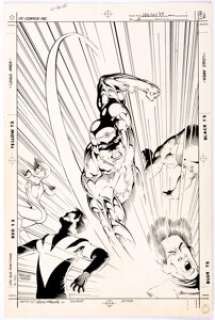 Kevin Maguire and Al Gordon L.E.G.I.O.N. ’89 #3 Unpublished Cover Original Art (DC, 1989). Here is an unused - | Heritage