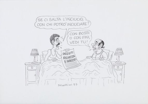 FORATTINI GIORGIO (n. 1931) - PREVITI: RICHIESTA D’ARRESTO | Capitolium Art