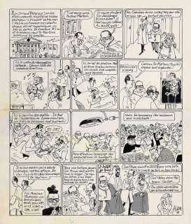 Alidor | Planche gag à l’encre de Chine et trame… | AZ auction