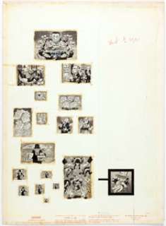 Jack Davis MAD Magazine #26 Page 47 Illustration Original Art (EC, 1955). From the Sports Dept.: MAD explains - | Heritage