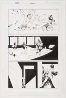 Tim Sale Solo #1 Story Page 4 Original Art (DC, 2004). A bittersweet page from "Young Love," wherein - | Heritage