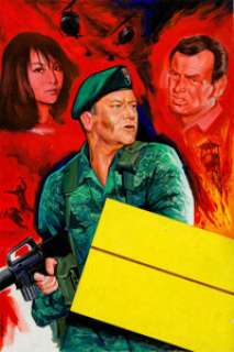 Renato Ferrini The Green Berets Italian 2-Sheet Movie Poster Original Art (1968). Here is the original art - | Heritage