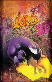 Sam Kieth - The Maxx Painting Original Art (undated). The Maxx was a breakout sensation for Sam Kieth and Image -