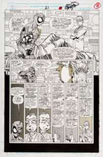 Erik Larsen Spider-Man #21 Page 8 Original Art (Marvel, 1992).... | Heritage