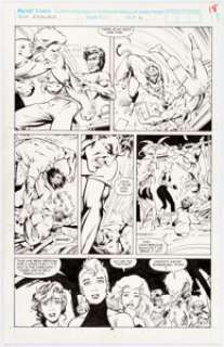 Alan Davis and Mark Farmer Excalibur #43 Page 18 Original Art (Marvel, 1991).... | Heritage