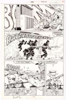 Marshall Rogers and Randy Emberlin G.I. Joe #86 Story Page 12 Original Art  (Marvel, 1989). This issue of G. I. - | Heritage