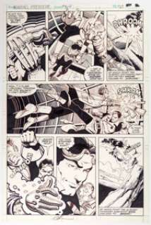 Howard Chaykin and Terry Austin Marvel Premiere #56 Story Page 15 Dominic Fortune Original Art (Marvel, 1980).... | Heritage