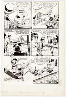 John Wayne Adventure Comics #5 Story Pages 11-12 Original Art (Toby Press, 1950).... (Total: 2 Original Art) | Heritage