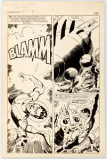 Gil Kane Undersea Agent #5 Story Page 11 Original Art (Tower Comics, 1966).... | Heritage