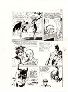 Neal Adams and Dick Giordano Batman: Stacked Cards [Book and Record Set] #PR27 Story Page 19 Joker Original Art (Power Records... | Heritage