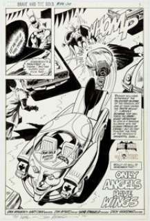 Jim Aparo The Brave and the Bold #191 Splash Page 3 Original Art (DC, 1982).... | Heritage