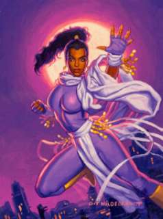 Greg Hildebrandt - Marvel Masterpieces Krystalin Trading Card Painting Original Art (Fleer, 1994).... | Heritage