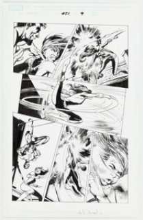Alan Davis and Mark Farmer X-Men #451 Page 9 Original Art (Marvel, 2004).... | Heritage