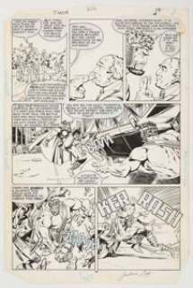 Jackson Guice and Bob Layton Thor #356 Original Art (Marvel, 1966).... | Heritage
