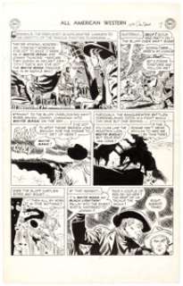Alex Toth and Sy Barry All-American Western #123 Story Page 7 Original Art (DC Comics, 1951).... | Heritage