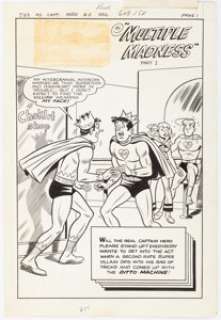 Bill Vigoda (attributed), and Joe Edwards Jughead as Captain Hero #2 Complete Issue Original Art Group of 25 (Arch... (Total: 25 Original Art)
