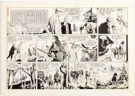 Leonard Starr Mary Perkins, On Stage Sunday Comic Strip Original Art dated 8-13-61 (Chicago Tribune, 1961).... | Heritage