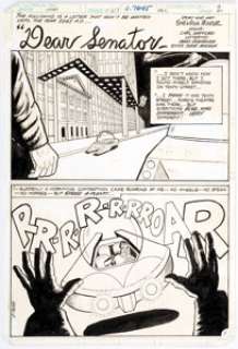 Sheldon Mayer The Unexpected #217 Complete 10-Page Abraham Lincoln Story "Dear Senator" Original Art (DC Comics, 1... (Total: 10 Original Art) | Heritage