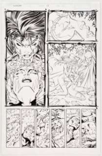 Jim Lee and Scott Williams WildC.A.T.s: Covert Action Teams #13 Story Page 21 Original Art (Image, 1994).... | Heritage