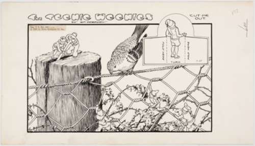 William Donahey The Teenie Weenies Sunday Comic Strip Original Art dated 1-27-63 (News Syndicate Co., 1963).... | Heritage