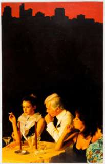 Ron Lesser The Proposal Paperback Novel Cover Painting Original Art (Avon Books, undated).... | Heritage