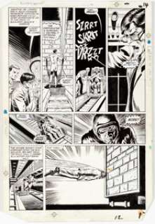 Mark Texeira and Armando Gil Buckaroo Banzai #1 Story Page 12 Original Art (Marvel, 1984).... | Heritage