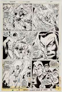 Don Heck and Don Perlin Sub-Mariner #66 Story Page 4 Original Art (Marvel, 1973).... | Heritage