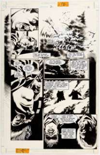 Joe Quesada and Kevin Nowlan Batman: Sword of Azrael #2 Story Page 2 Original Art (DC, 1992).... | Heritage