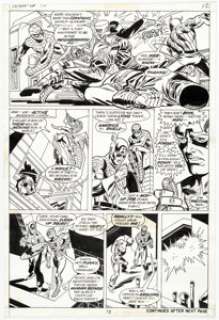 Gil Kane and Frank Giacoia Marvel Team-Up #13 Original Art Panel Page (Marvel , 1973).... | Heritage