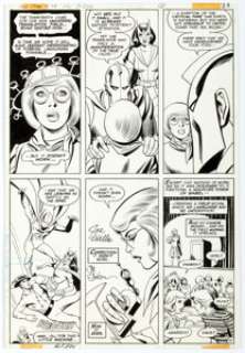 Joe Staton and Joe Giella All-Star Comics #74 Story Page 15 Doctor Fate and Huntress Original Art (DC, 1978).... | Heritage