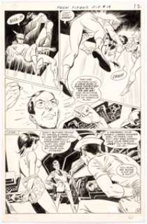  - Gil Kane and Wally Wood Teen Titans #19 Story Page 10 Wonder Girl and Speedy Original Art (DC, 1969)....
