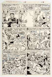 Keith Pollard and Mike Esposito Amazing Spider-Man #186 Story Page 22 Original Art (Marvel, 1978). ... | Heritage