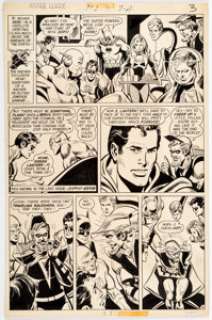 Dick Dillin and Dick Giordano Justice League of America #112 Story Page #2 Original Art (DC Comics, 1974).... | Heritage