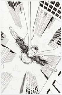  - Ryan Sook Action Comics #957 Variant Cover B Original Art Cover (DC Comics, 2016)....