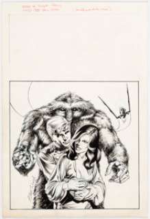  - Stan Woch Comics Interview #57 Cover Airboy, Valkyrie, and The Heap Original Art (Comics Interview, 1988)....