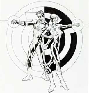 Kevin Nowlan Hal Jordan and the Green Lantern Corps #22 Alternate Cover Original Art (DC Comics, 2017).... | Heritage