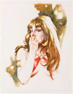 Jose "Pepe" Gonzalez - Vampirella Painting Original Art (2002).... | Heritage