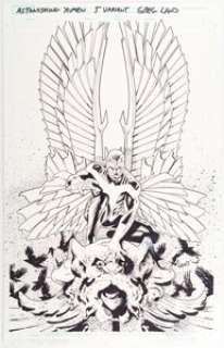 Greg Land Astonishing X-Men #5 Variant Cover Original Art (Marvel, 2018)....
